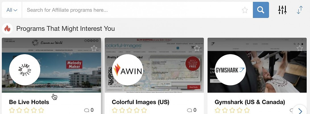 New Platform Launch: Affiliate Programs.