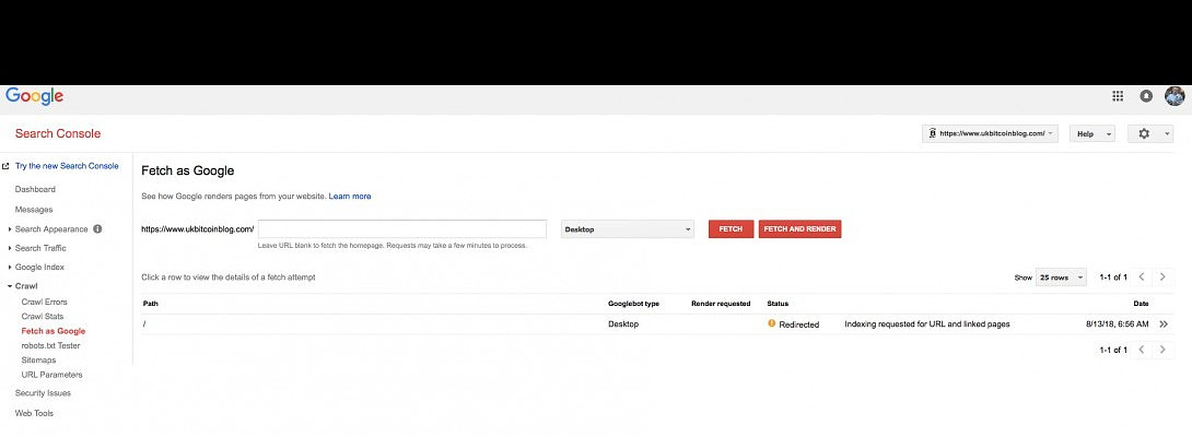 Using search console? Read this important tip.
