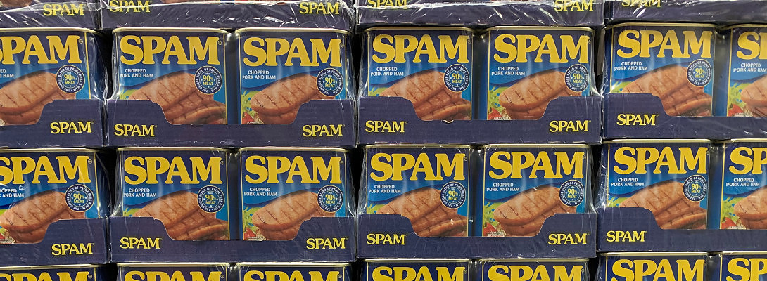 Spam from Godaddy registered domains