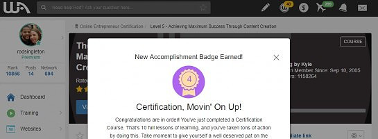 OEC Levels #1-5 Completed!