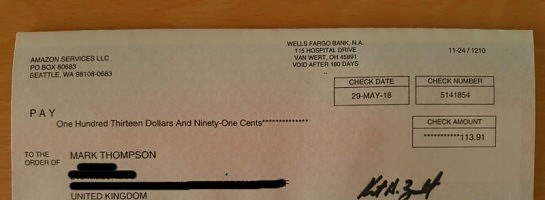 Does WA Work? Here is Proof my Amazon Commission