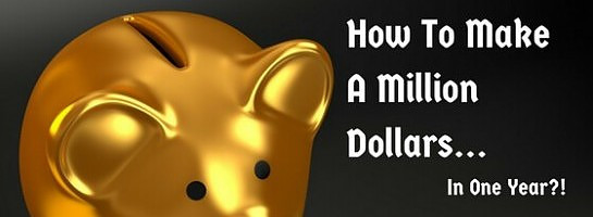 How To Make A Million Dollars In One Year?!