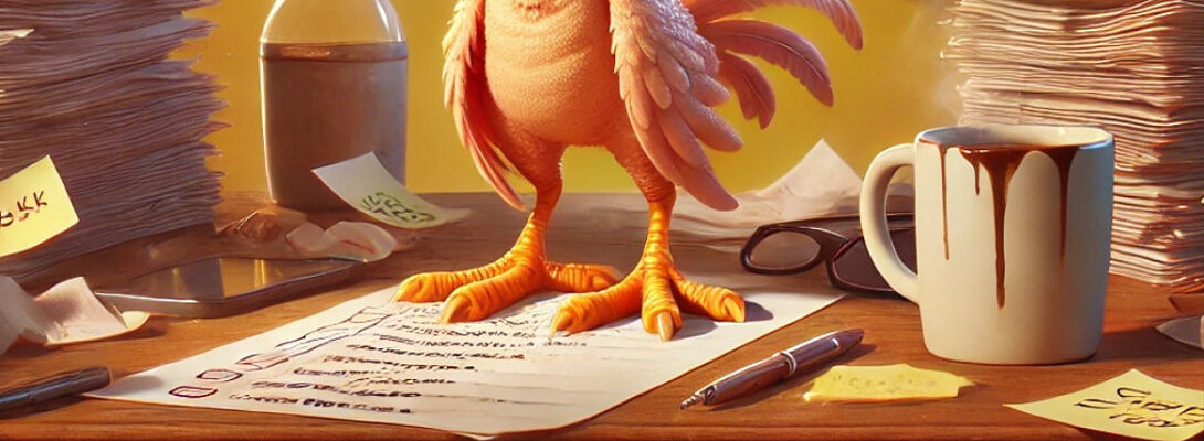 Confessions of a Stress Chicken