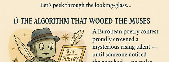 AI Wonderland Weekly (november 7 2025)