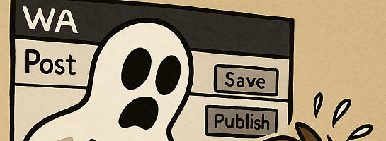 Have you met the Auto Draft Ghost too?