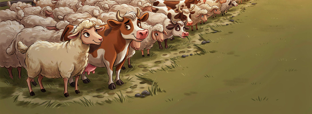 The Purple Cow Meets the Shaved Sheep (Affiliate Larketing)