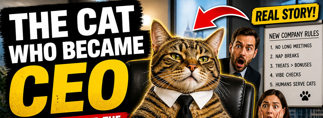 The Office Was Failing… Until a Cat Became CEO