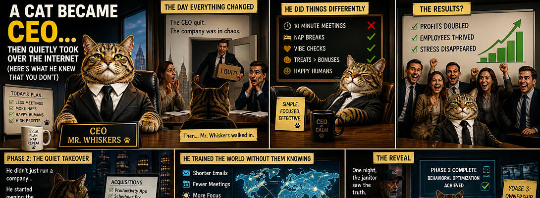 The Cat CEO Wasn't Just Getting Started…