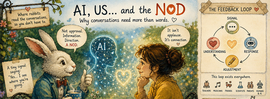 AI, we and the Nod (the feedback loop)