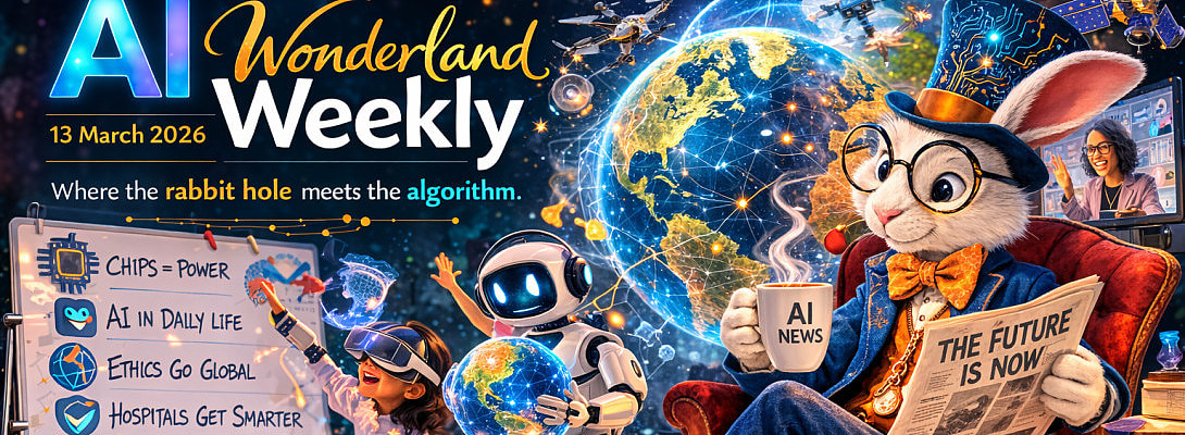 AI Wonderland Weekly 13 march 2026
