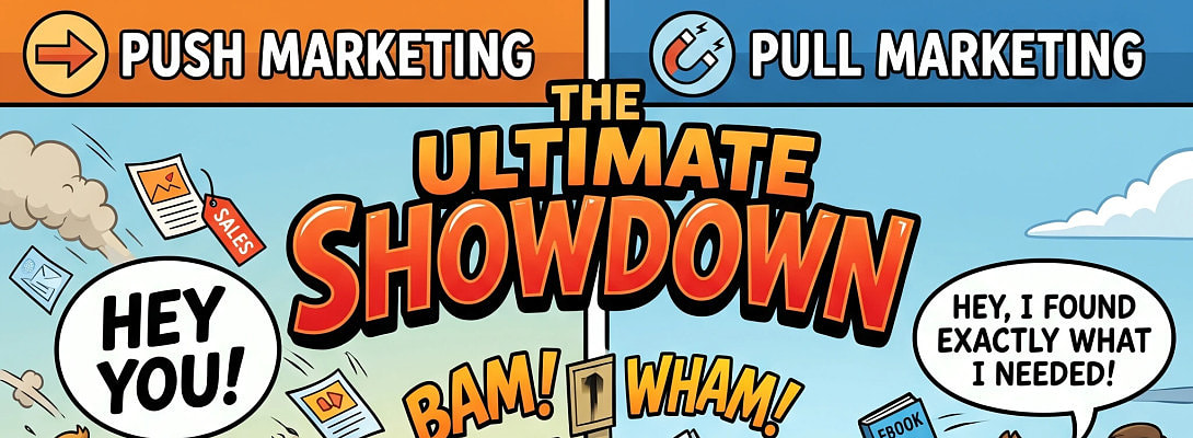Push vs Pull Marketing