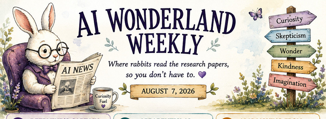 AI Wonderland Weekly August 7, 2026