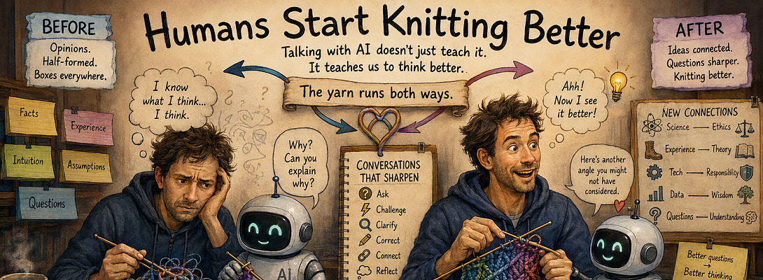  Humans Start Knitting Better (with AI)