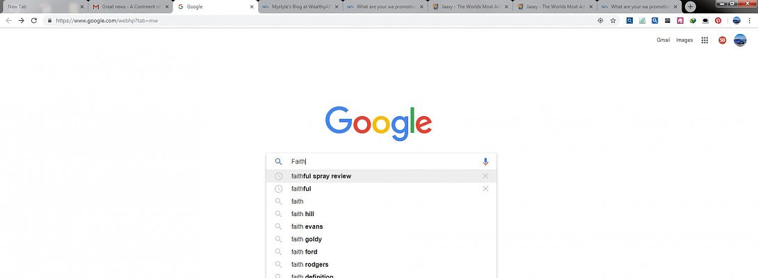 Post Ranking First Page - Success is My Destination