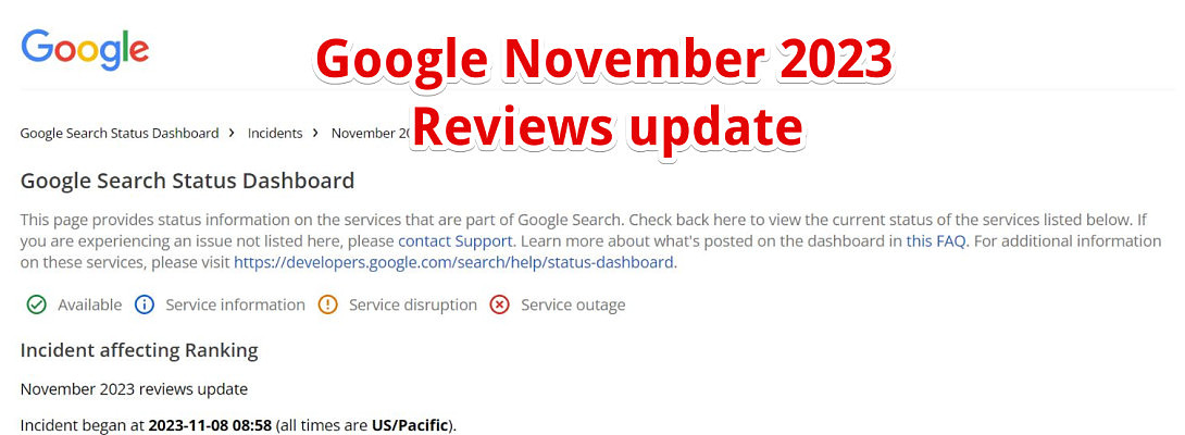 November 8th, 2023 Reviews Update