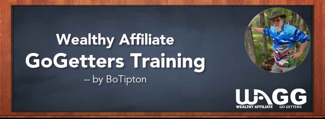 INDEX to WA GoGetters Training - by BoTipton