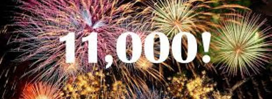 WOW, I'm Now Being Followed by 11,000 WA Members! Thank you All!