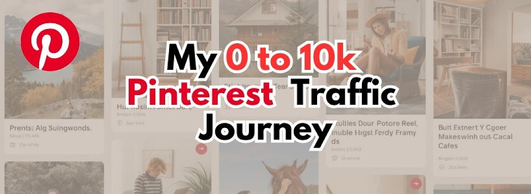 My 0 to 10k Pinterest Traffic Journey -January Summary