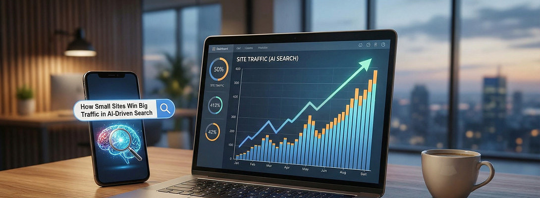 How Small Sites Win Big Traffic in AI‑Driven Search (2026)