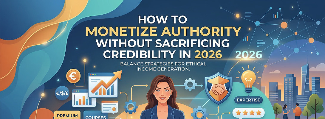 How to Monetize Authority Without Sacrificing Credibility in 2026