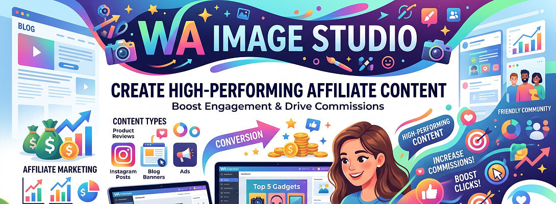 How to Use WA Image Studio to Create High-Performing Affiliate Content