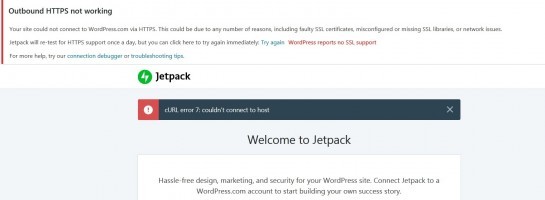 Site will not Connect to HTTPS