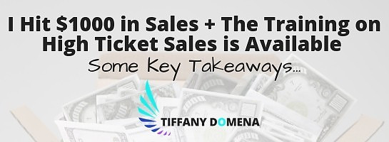 I Hit $1000 In Affiliate Sales + I Have a New Training for You