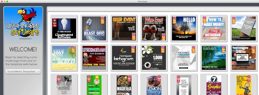 Laughing Bird Graphics Software