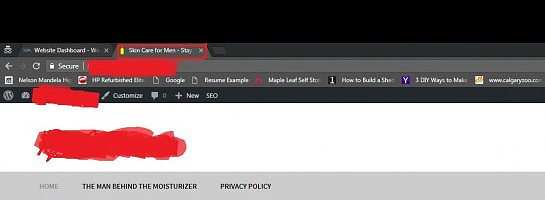 Tab Name Different than Website Name