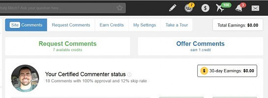 Site Comments - I struck out BIG time