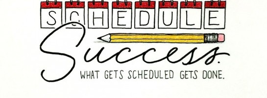 Schedule Your Success!