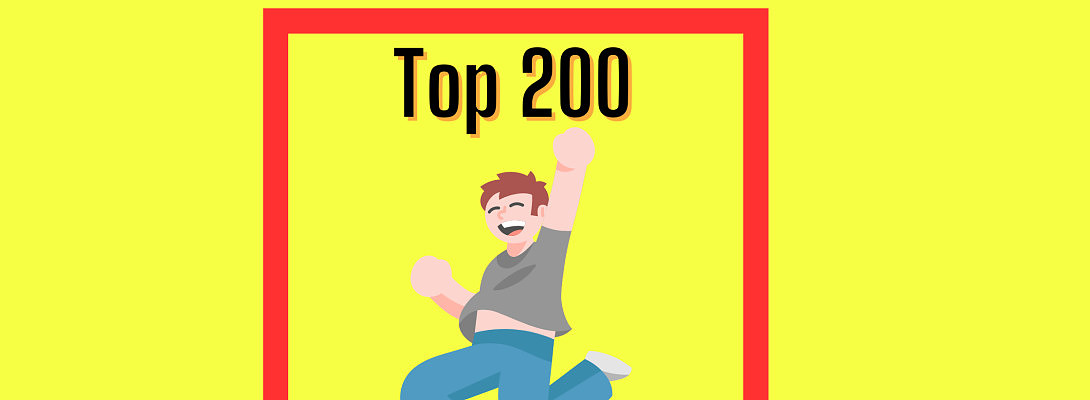 Super Happy Surprise Today - Back Inside The Top 200