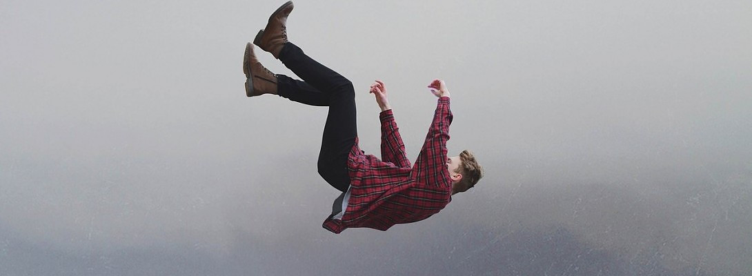 I feel like I'm free falling without any control.