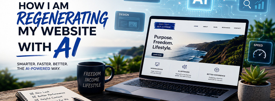 The Old Affiliate Website Back to Life Using AI Project - Week 8