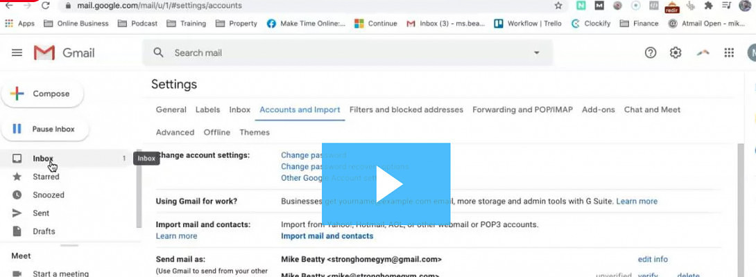 How to Connect Your Domain Email Address to a Gmail Account