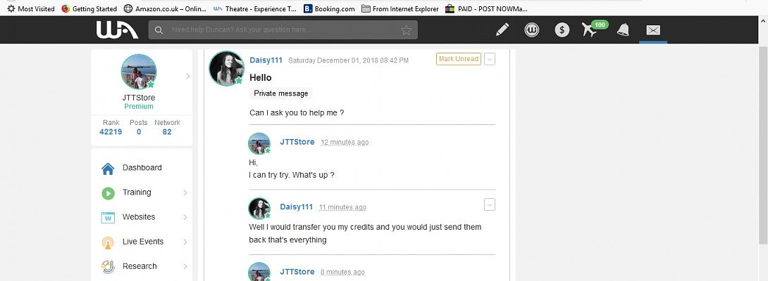 A Friend in Need or aScam