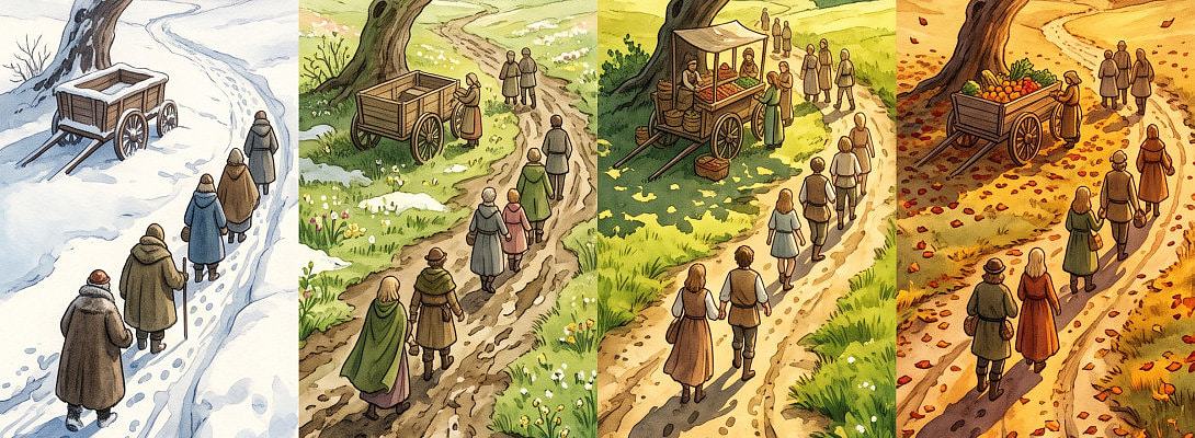 The Trailmaker of Hollowbrook - A folktale of Turning Wandering Feet into Welcome Home