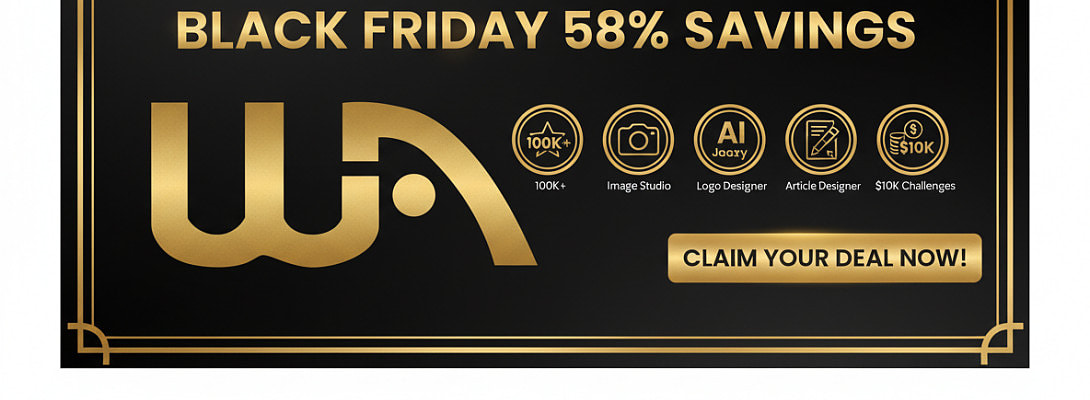 How To Design For Black Friday - 20 Black Friday Design Ideas For Wealthy Affiliate Members