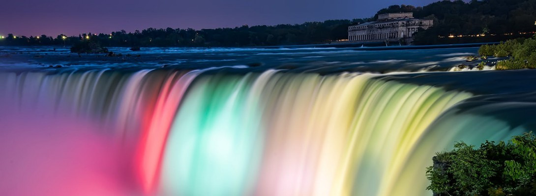 Pot of gold at the end of the rainbow