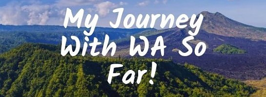 My Journey With WA So Far