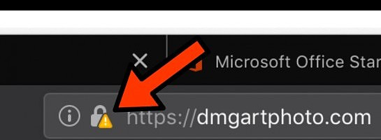 Unsecure site caused by http image links