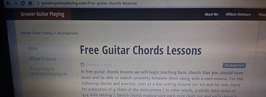 Progressing Right Along