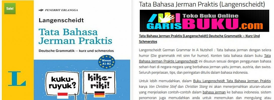 Tata Bahasa Jerman Praktis (Langenscheidt) Deutsche Grammatik – Kurz Und Schmerzlos • Buk