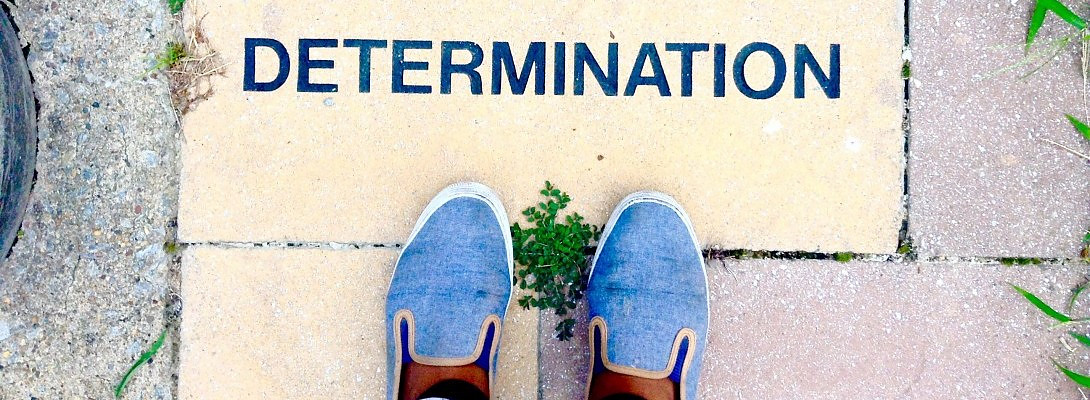 Determination.