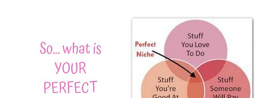 Niche. niche. niche. what's yours?