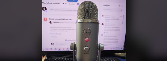 Blue YETI Mic Arrives Recommended by Kyle & Mike Curtis