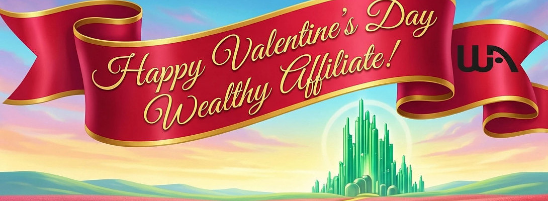 Happy Valentine's Day Wealthy Affiliate!