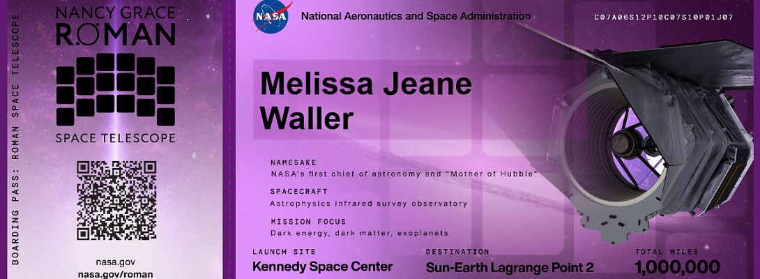 Send Your Name Into Space by July 12th!
