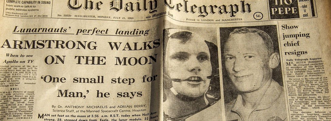 Houston, Tranquility Base here. The Eagle has landed 20 July 1969