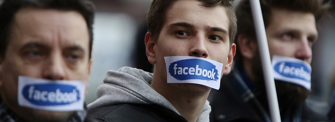 Facebook or should that be Fascistbook.